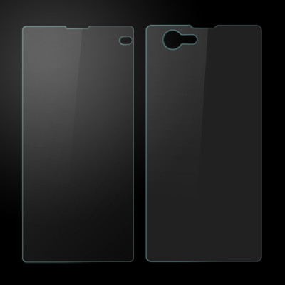 Скрийн протектори Скрийн протектори за Sony Скрийн протектор от закалено стъкло оригинален 2 части лице и гръб за Sony Xperia Z1 Compact D5503 / Z1 mini